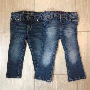 EUC 2T Girl 77Kids (AE) Jeans Flare - Skinny